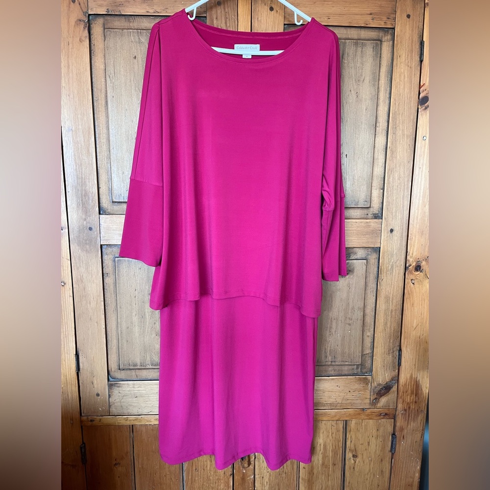 Coldwater Creek Medium Pink Women's Pullover Dress